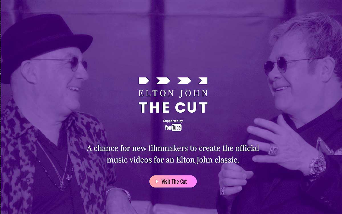 Elton John and YouTube Contest, The Cut